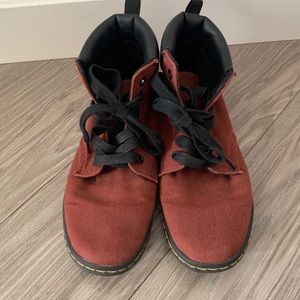 Dr. Martens burgundy boot!